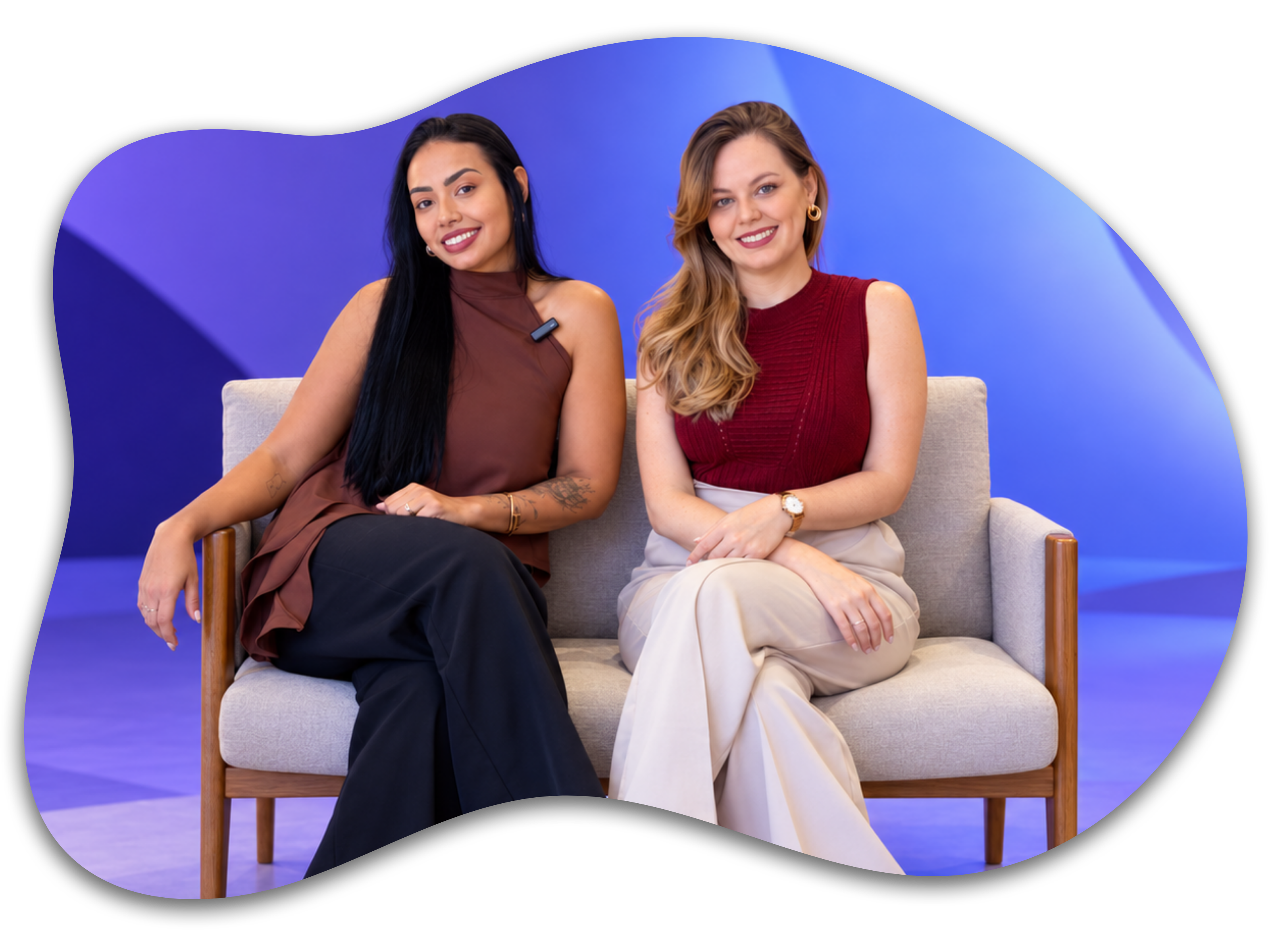 Ana e Ivana em campanha visual da Sansou Hub